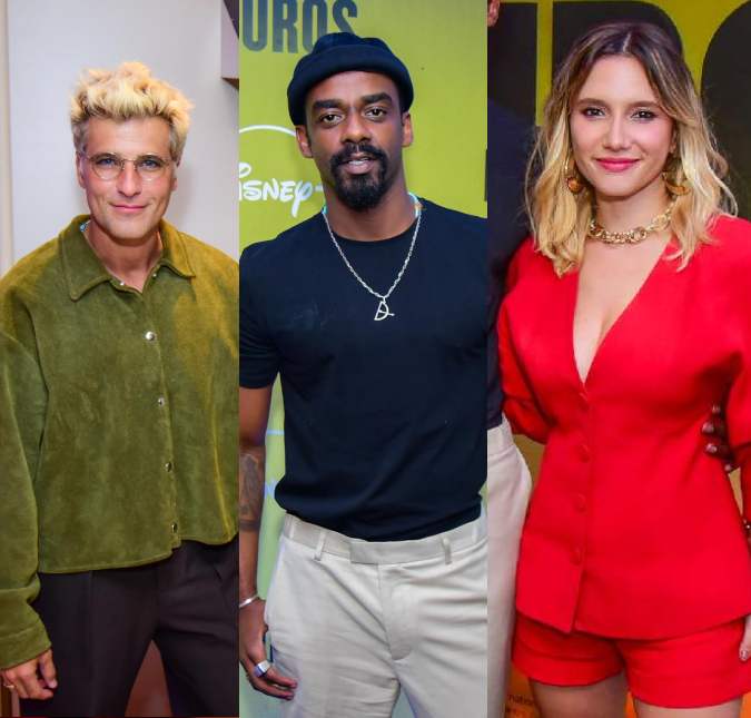 Bruno Gagliasso, Raphael Logam, Lorena Comparato e mais amosos no lançamento da sexta temporada de <i>Impuros</i>