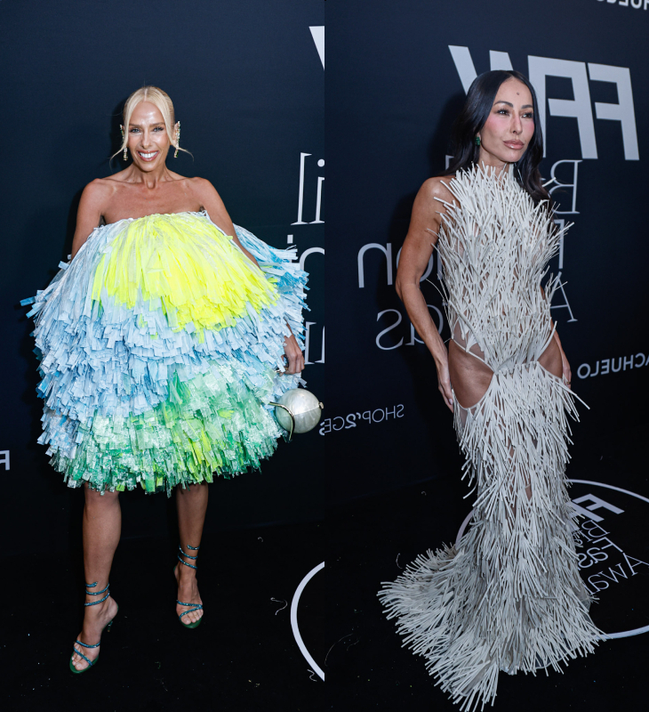 Puro estilo! Adriane Galisteu, Sabrina Sato e mais famosas ousam em <i>looks</i> para evento de moda em São Paulo