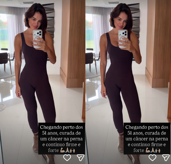 Após treino, Vera Viel comemora saúde: <i>Curada de um câncer</i>