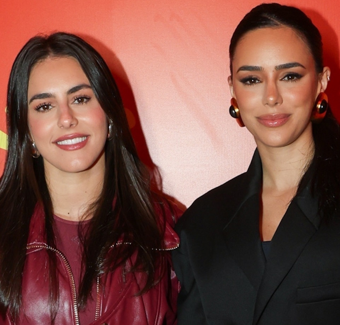Irmã de Bruna Biancardi une casamento e chá revelação em cerimônia com Mavie como daminha