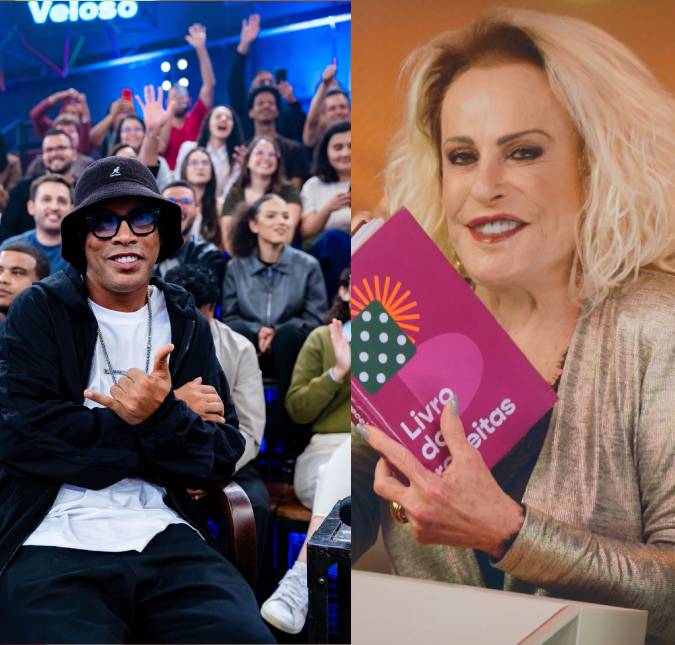 Ronaldinho Gaúcho não aparece em entrevista com Ana Maria Braga e ela dispara: - <i>Beijo bem carinhoso, tá?</i>