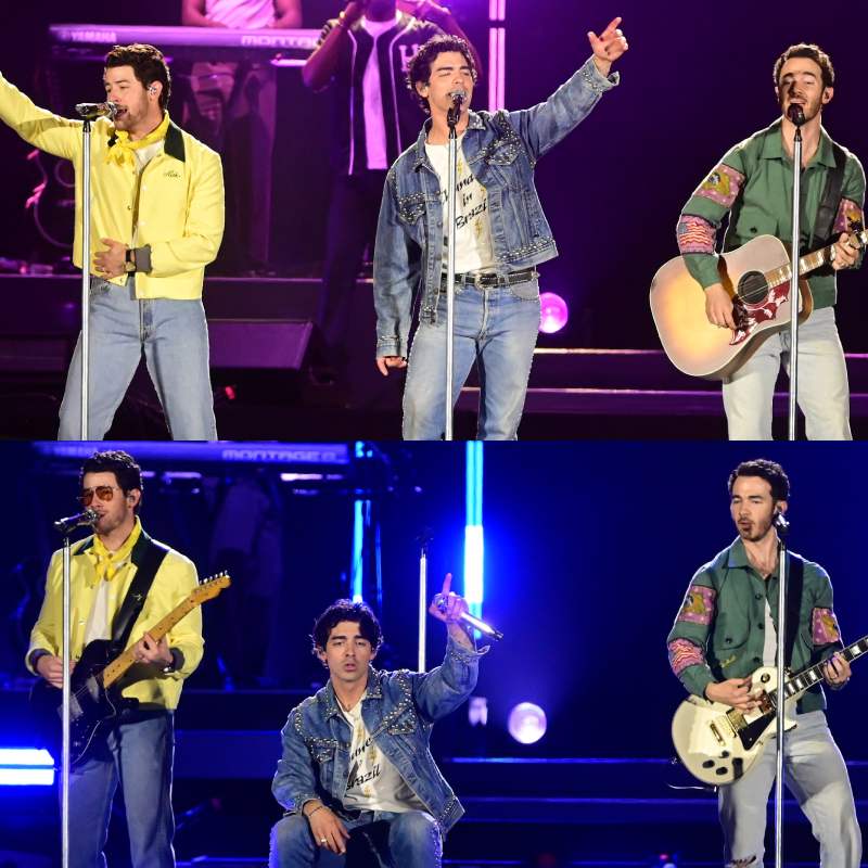 Jonas Brothers recebe Luísa Sonza e Vanessa da Mata em <i>show</i> de São Paulo