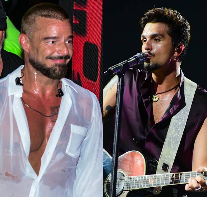 Ricky Martin confirma gravação de música inédita com Luan Santana
