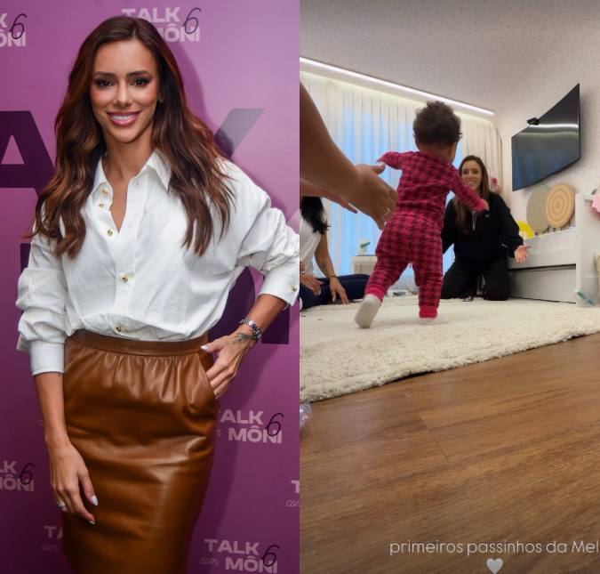 Ela está crescendo! Bruna Biancardi mostra primeiros passos da filha caçula