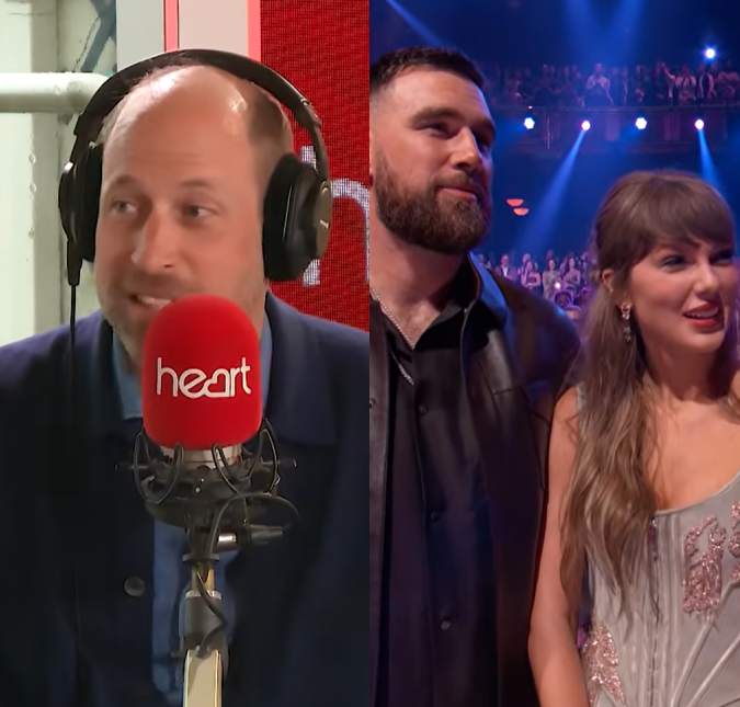 Príncipe William revela se já recebeu convite de casamento de Taylor Swift e Travis Kelce