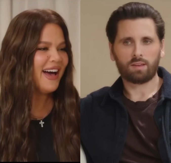 Khloé Kardashian e o ex-cunhado Scott Disick surgem de braços dados em festa de aniversário em Malibu