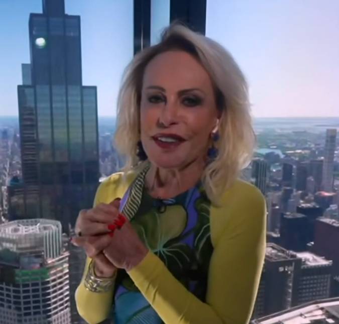 Ana Maria Braga apresenta <I>Mais Você</i> diretamente de Nova York