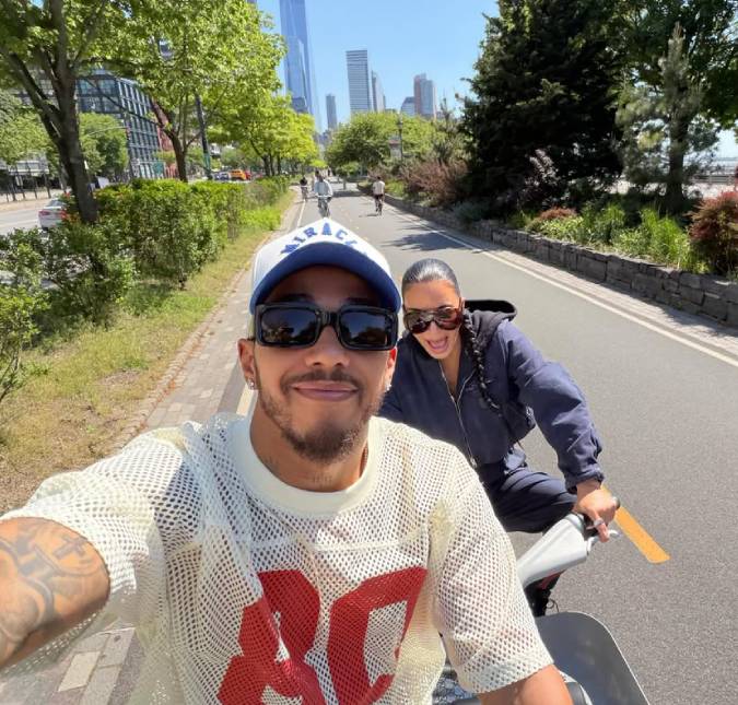 Primeira foto juntos, beijinho em Mônaco e muito mais! Veja tudo sobre o relacionamento da Kim Kardashian e Lewis Hamilton