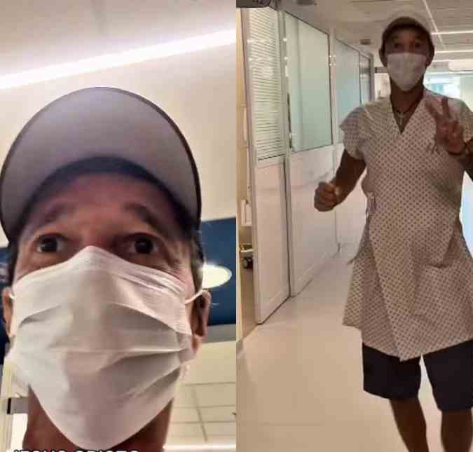Netinho recebe liberação para caminhar após volta do câncer e revela nova data para início da quimioterapia