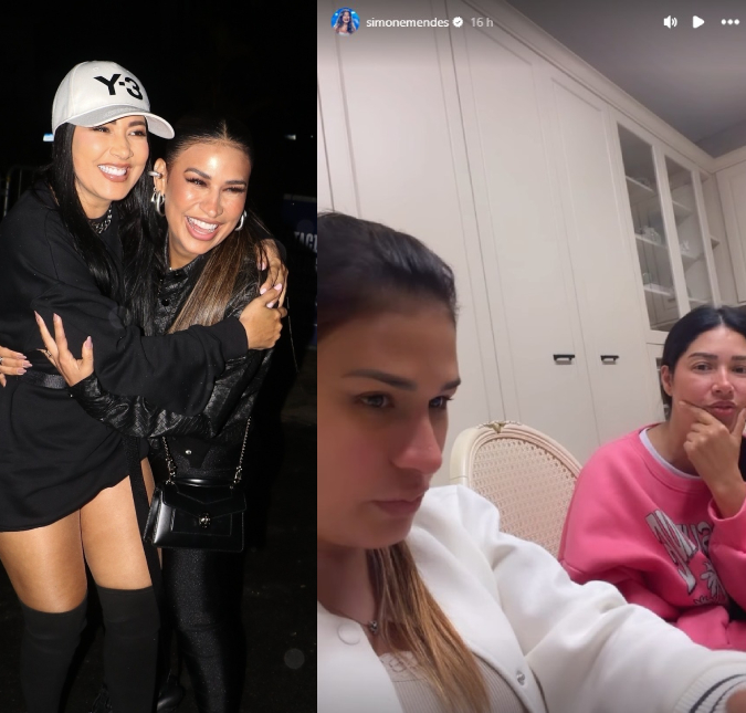 Ao lado de Simaria, Simone Mendes diverte seguidores ao falar sobre compras de luxo