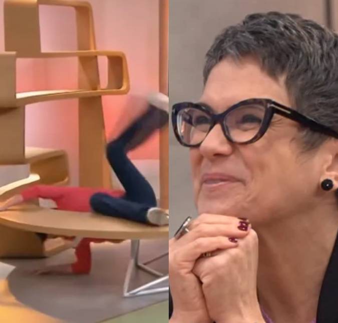 Gafe? Sandra Annenberg relembra 