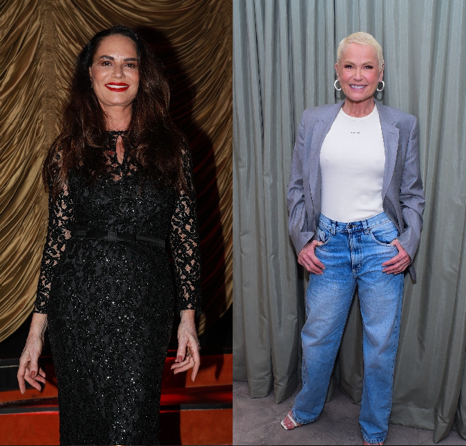 Luiza Brunet resgata foto com Ayrton Senna e Xuxa Meneghel comenta: <i>Tudo e mais um pouco</i>