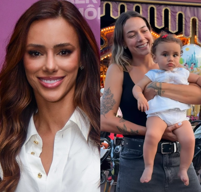 Bruna Biancardi e Carol Dantas curtem passeio na Disney ao lado dos filhos