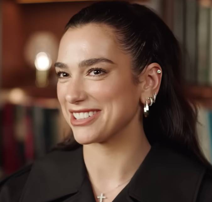 Grife mostra detalhes do vestido de noiva usado por Dua Lipa no casamento com Callum Turner