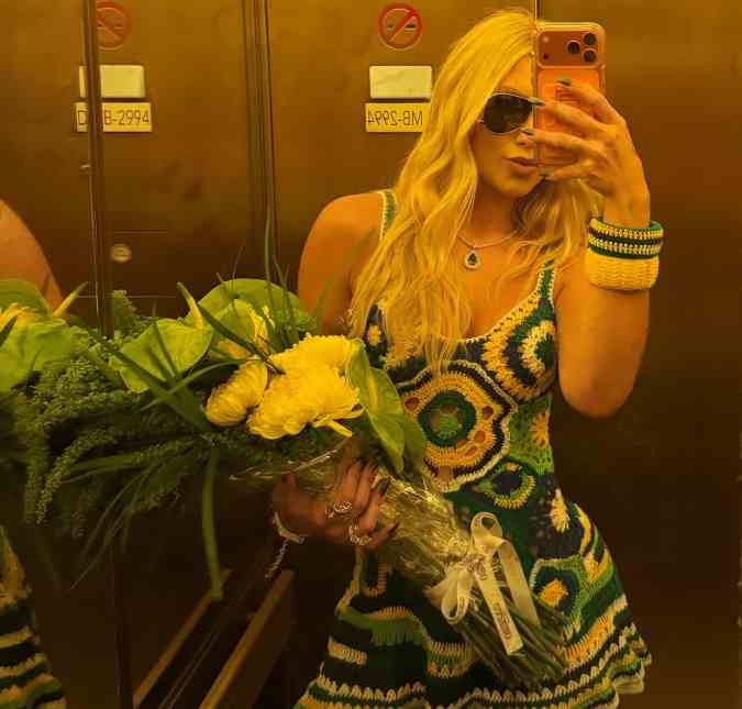 Após vibrar com gols de Vini Jr., Virginia Fonseca surge com flores e levanta suspeita