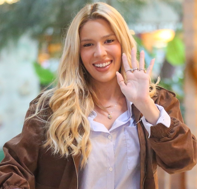 Noiva de Léo Pereira? Aliança de Karoline Lima chama atenção em novas fotos