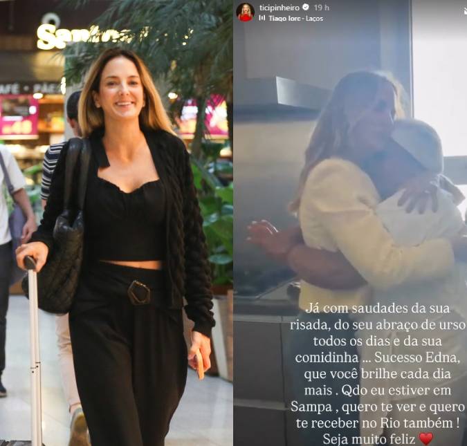 Se despediu! Ticiane Pinheiro se emociona com mudança de São Paulo para o Rio de Janeiro