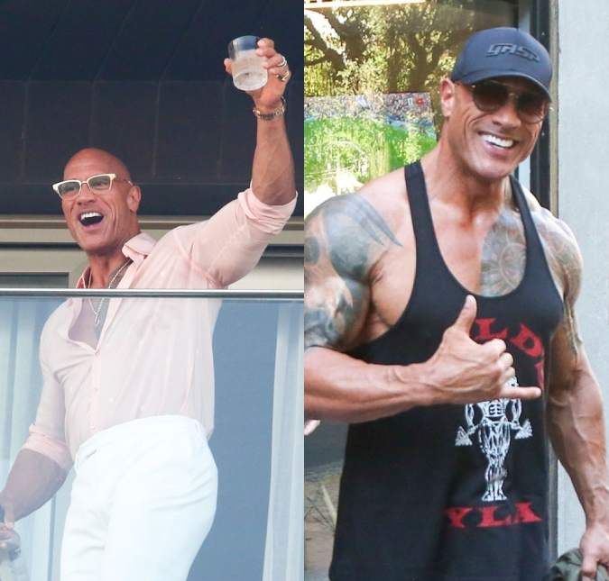 No Brasil, Dwayne Johnson dá <i>show</i> de simpatia e elogia mulheres brasileiras: <i>Elas são simplesmente lindas</i>