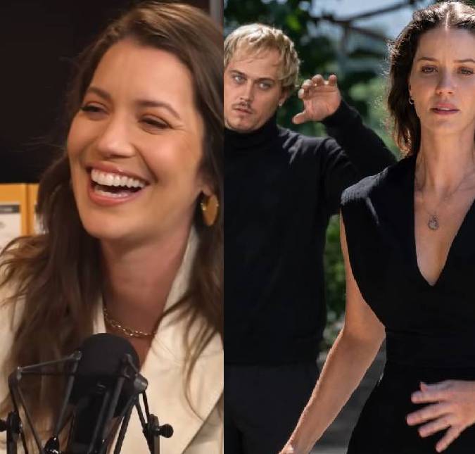 Nathalia Dill reencontra Guilherme Fontes e diverte <i>web</i> com referência a novela <i>A Viagem</i>