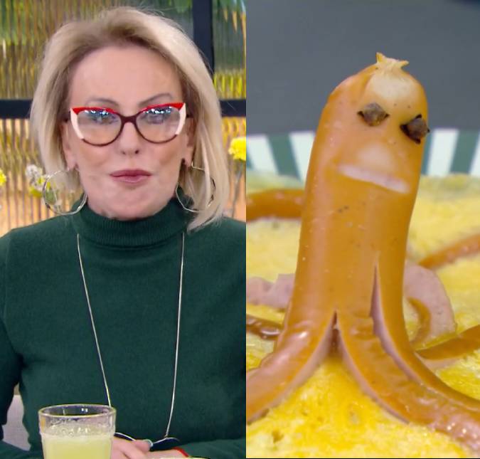 Ana Maria Braga diverte o <i>Mais Você</i> com receita de salsicha em formato inusitado