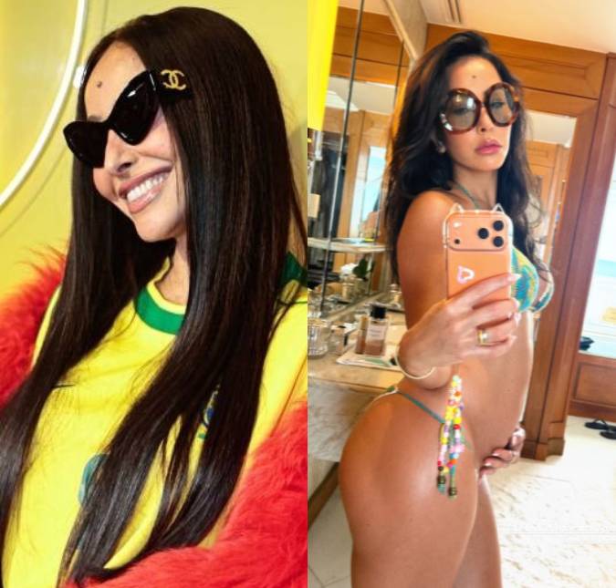 Sabrina Sato chama a atenção ao mostrar nova foto da barriga de gravidez