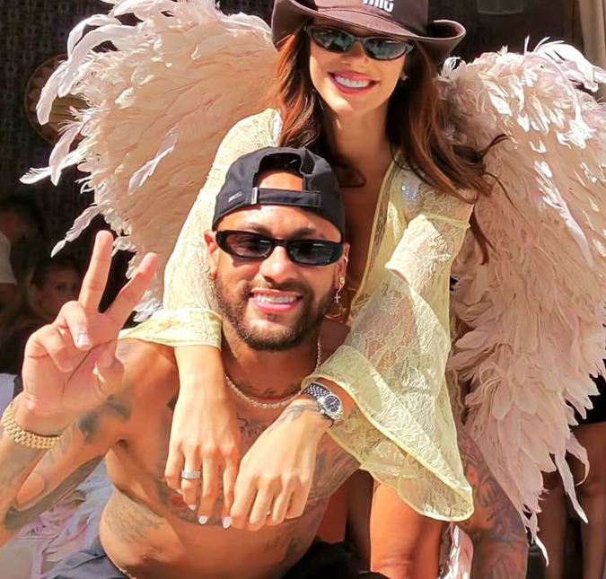 Em clima de romance, Bruna Biancardi e Neymar Jr. posam juntinhos durante viagem; confira os melhores momentos do casal