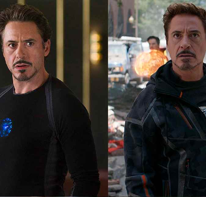 Compare alguns heróis de <I>Os Vingadores</I> no primeiro e último filme lançado