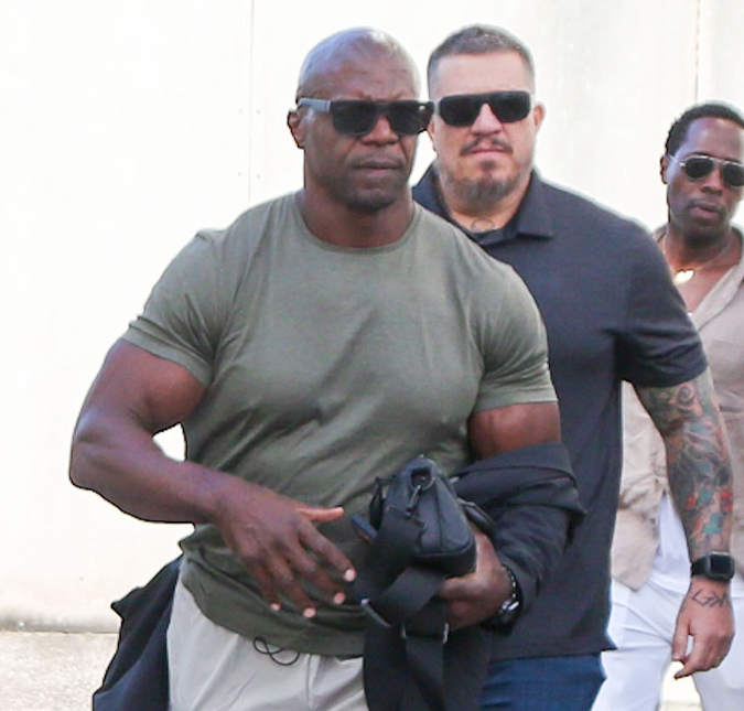 De volta ao Brasil! Terry Crews desembarca no país pela segunda vez no ano