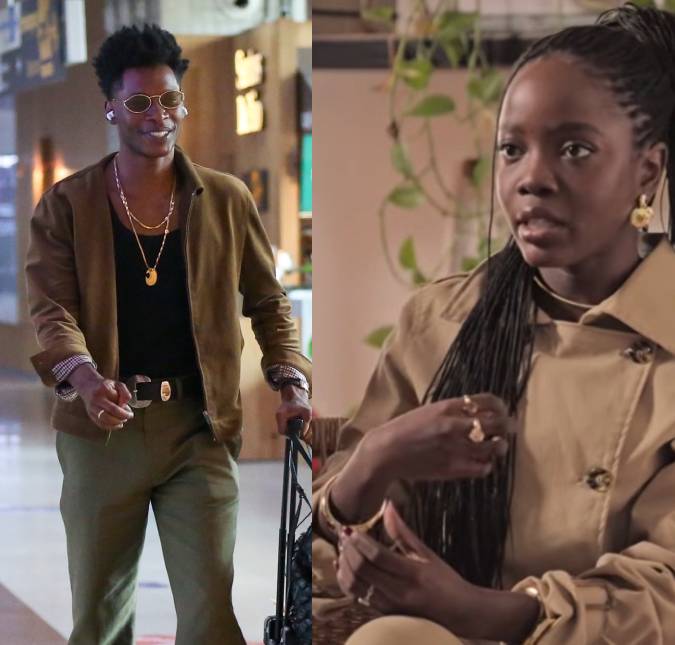Deu o que falar! <i>Web</i> brinca com Clara Moneke após cena de nudez de Breno Ferreira em série: <i>Mulher sortuda</i>