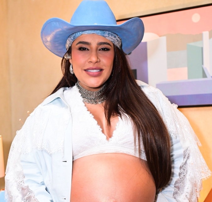 Lauana Prado celebra 37 semanas de gestação com clique do barrigão: <i>Na espera do Domzinho</i>