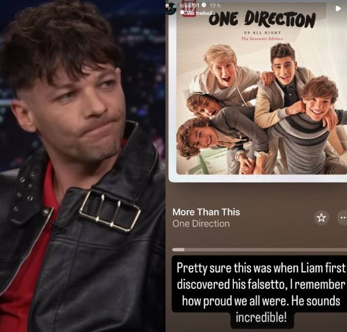 Emocionou! Louis Tomlinson celebra 16 anos do <i>One Direction</i> e homenageia Liam Payne: <i>Sinto sua falta todo dia</i>