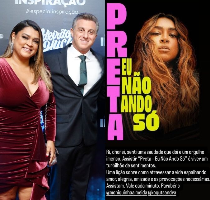 Luciano Huck abre coração após assistir documentário em homenagem a Preta Gil: <i>Turbilhão de sentimentos</i>