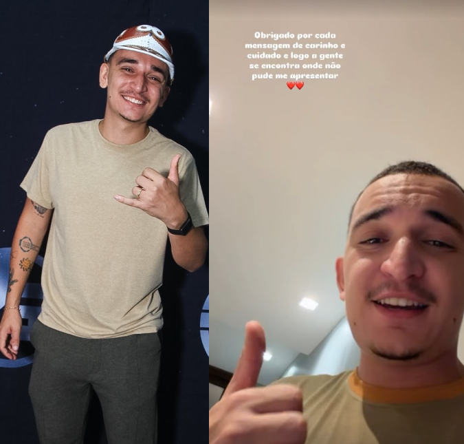 João Gomes atualiza fãs sobre estado de saúde e agradece mensagens de carinho