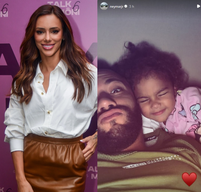 Bruna Biancardi compartilha melhores momentos em família ao lado de Neymar Jr. e das filhas