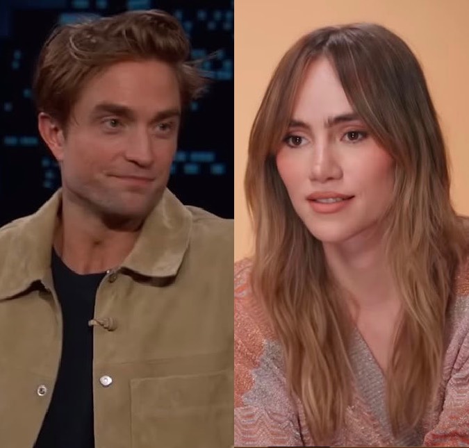 Suki Waterhouse revela apelido íntimo que filha usa para se referir a Robert Pattinson: <i>Está sempre vestido assim</i>