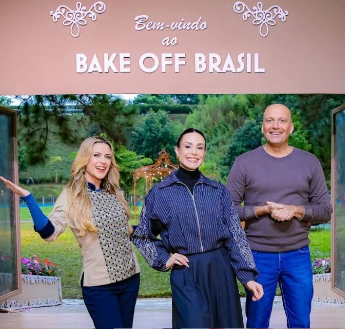 Por dentro do <i>Bake Off Brasil</i>! <i>ESTRELANDO</i> encara desafio na tenda e descobre o segredo do sucesso do <i>reality</i>