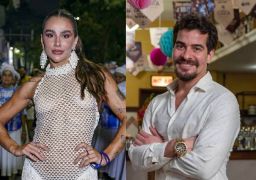 Thiago Martins assume relacionamento com Luiza Caldi, ex de Nicolas Prattes, em primeira aparição pública