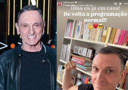 Paulo Miklos recebe alta após internação por pneumonia e agradece fãs: <i>Não gosto de preocupar vocês</i>