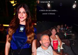 Mari Gonzalez vai ao cinema para ver <i>A Odisseia</i>, mas perrengue a impede de assistir ao final