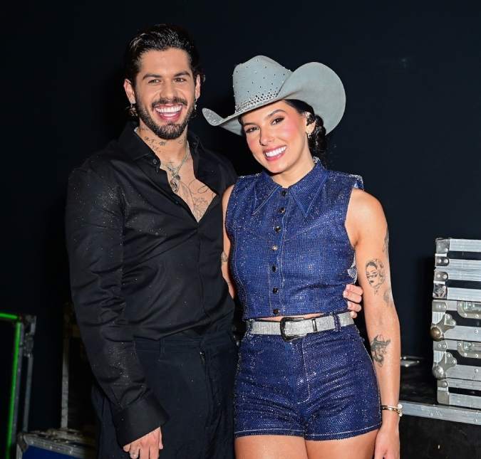 Ana Castela responde recado de Zé Felipe em <i>show: Um goiano me mandou um abraço ontem</i>