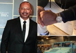 Relógio de luxo e veículo militar! Neymar Pai exibe presentes milionários que ganhou dos filhos