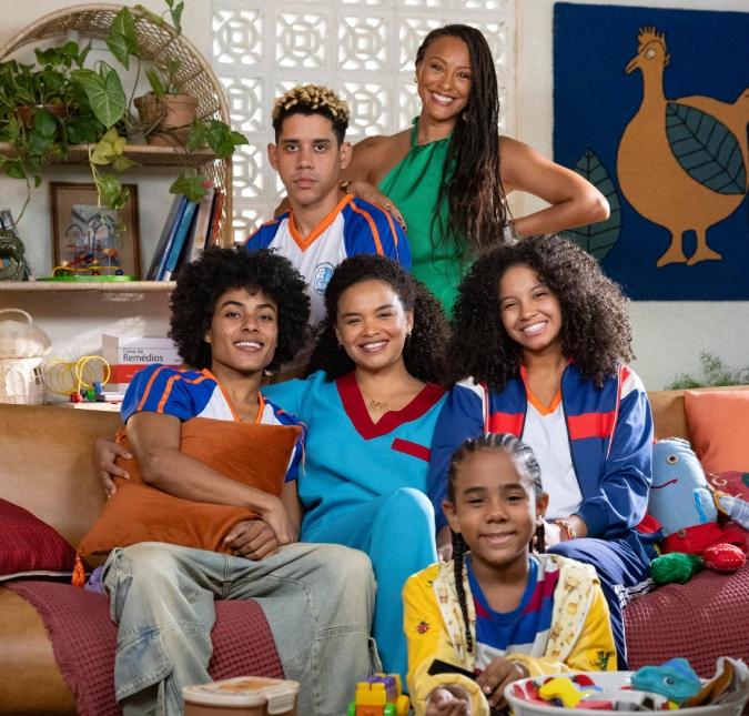 Elenco mirim de <i>Por Você</i> entrega como é contracenar com Sheron Menezes e Lucy Ramos