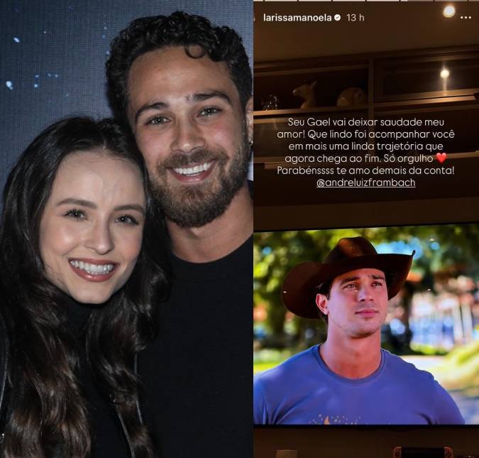 Larissa Manoela se declara para André Luiz Frambach após último capítulo de <i>Coração Acelerado</i>: <i>Orgulho</i>