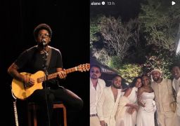 João Gil, neto de Gilberto Gil, se casa com Carolina Pimentel em cerimônia intimista no Rio de Janeiro