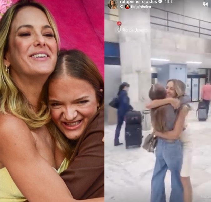Rafa Justus encanta ao mostrar reencontro emocionante com Ticiane Pinheiro