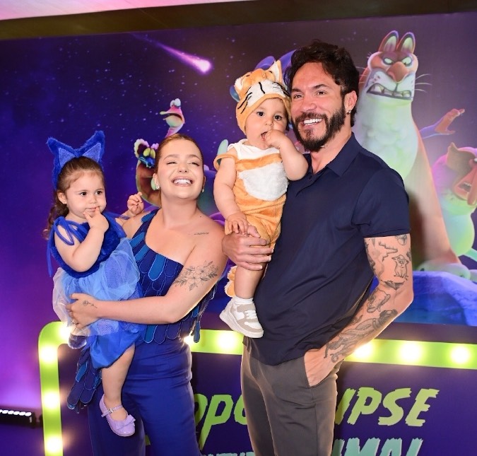 Filho de Viih Tube e Eliezer rouba a cena durante casamento civil dos pais ao responder <i>não</i> durante cerimônia