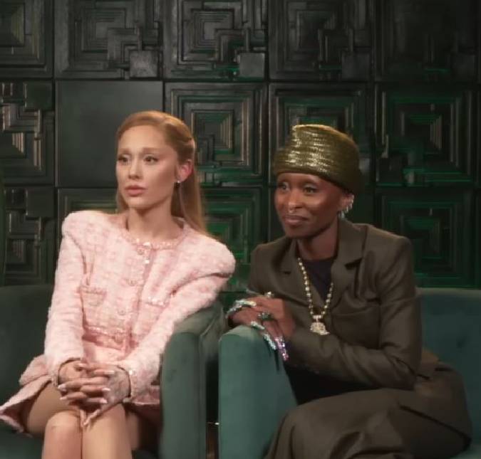 Cynthia Erivo participa de <i>show</i> de Ariana Grande e faz declaração: <i>Minha querida irmã</i>