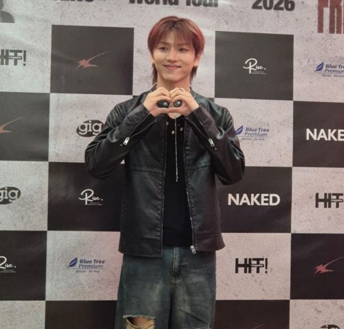 KINO, integrante do <i>PENTAGON</i>, revela paixão por açaí e se derrete pelo calor dos fãs brasileiros: <i>- São os melhores</i>