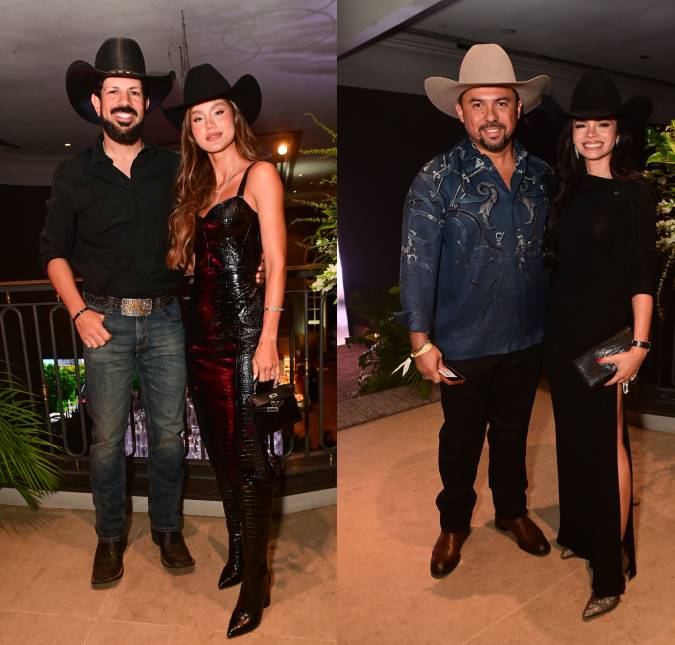 Casais do mundo do sertanejo roubam a cena em leilão do Haras Frange, em São Paulo