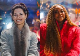 Helena Ranaldi e Cris Vianna deixam suas marcas na Calçada da Fama do Festival de Cinema de Gramado
